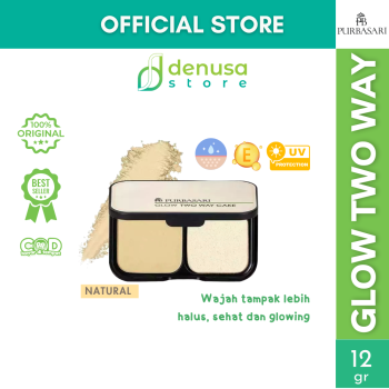 PURBASARI Glow Two Way Cake Hydra Series Natural 12 g