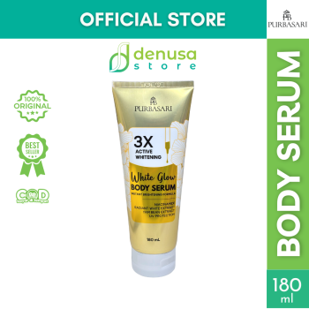 PURBASARI 3X Active Whitening White Glow Body Serum 180 ml