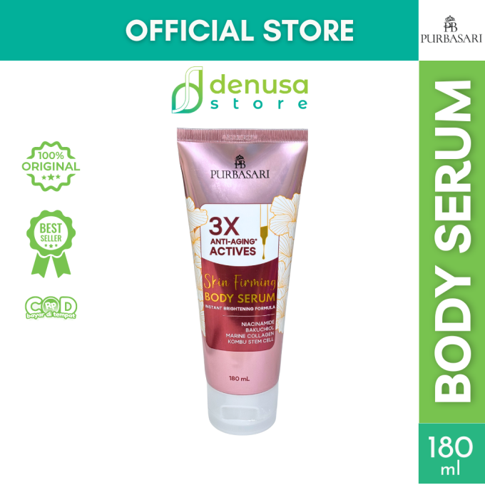 PURBASARI 3X Anti Aging Actives Skin Firming Body Serum 180 ml