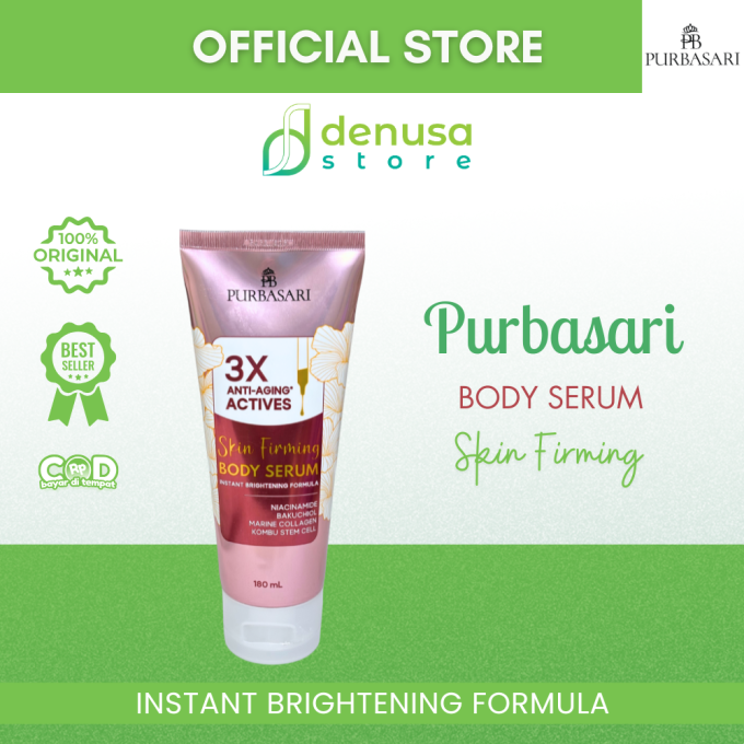 PURBASARI 3X Anti Aging Actives Skin Firming Body Serum 180 ml