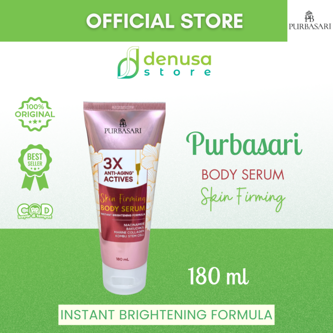 PURBASARI 3X Anti Aging Actives Skin Firming Body Serum 180 ml