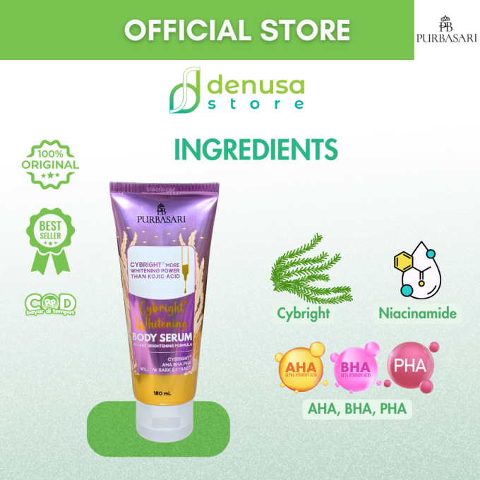PURBASARI Cybright More Whitening Power Than Kojic Acid 180 ml
