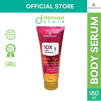 PURBASARI 10X More Whitening Gluta Hya Body Serum 180 ml
