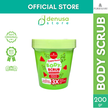 PURBASARI Superfood Watermelon n Moringa Body Scrub 200 g
