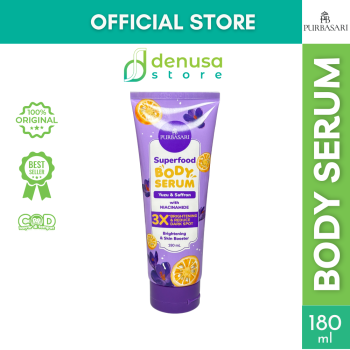 PURBASARI Superfood Yuzu n Saffron Body Serum 180 ml