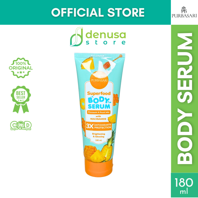 PURBASARI Superfood Pineapple n Royal Jelly Body Serum 180 ml
