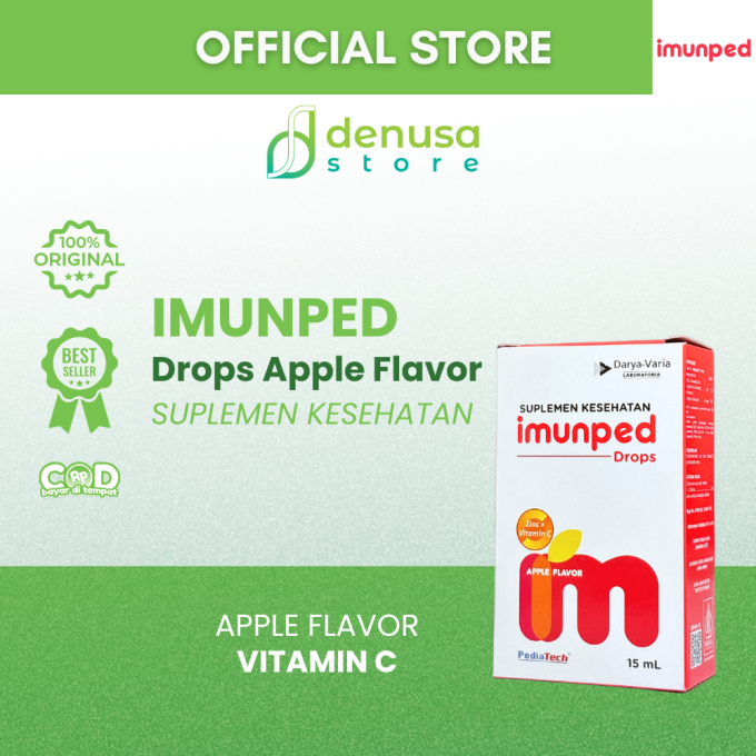 IMUNPED Drops Apple Flavor 15 ml