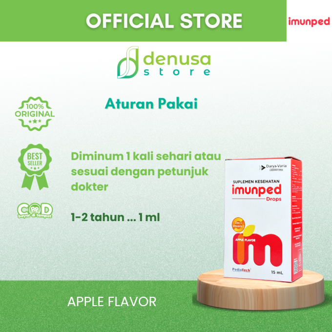 IMUNPED Drops Apple Flavor 15 ml