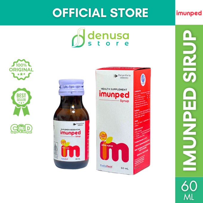 IMUNPED Sirup Apple Flavor 60 ml