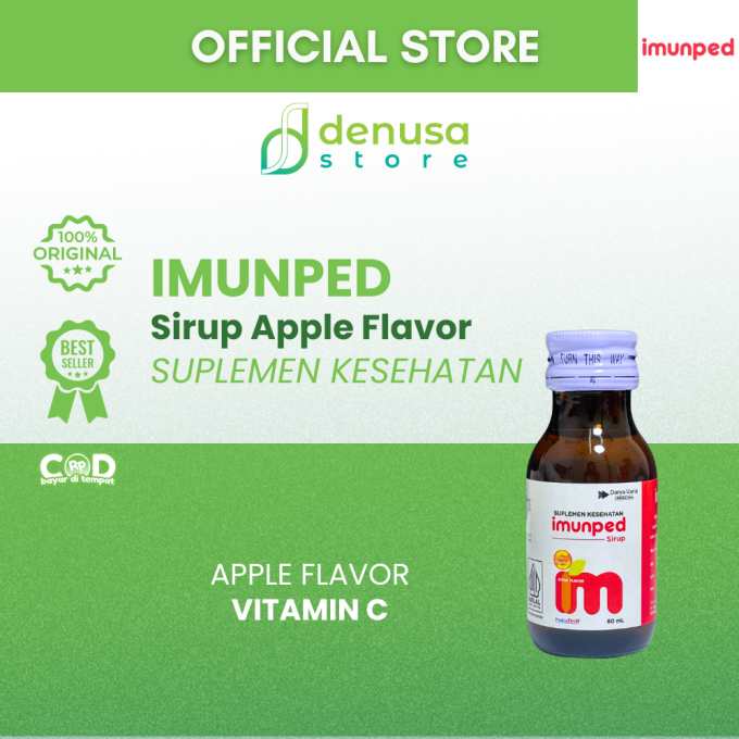 IMUNPED Sirup Apple Flavor 60 ml