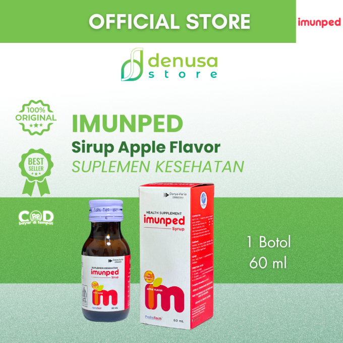 IMUNPED Sirup Apple Flavor 60 ml