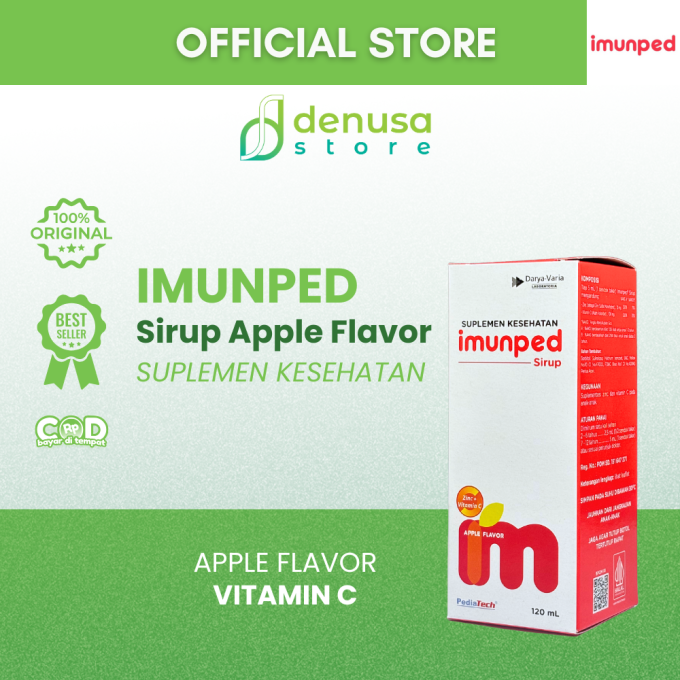 IMUNPED Sirup Apple Flavor 120 ml