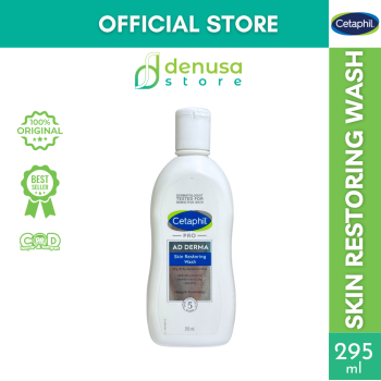 CETAPHIL PRO Ad Derma Skin Restoring Wash Dry Itchy Sensitive Skin 295 ml
