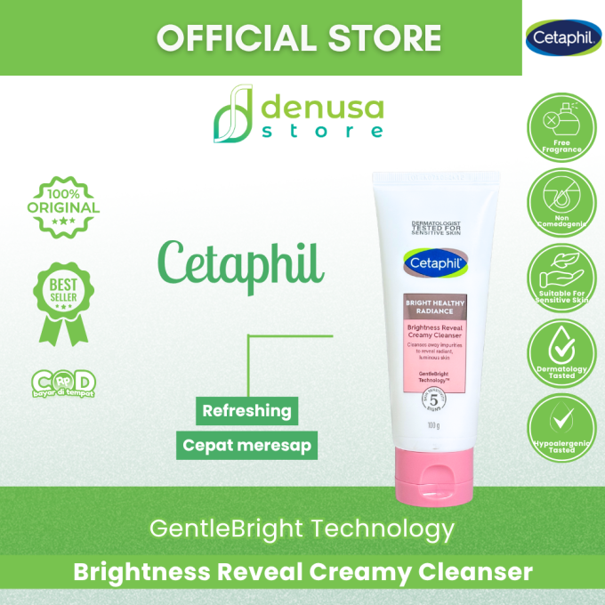 CETAPHIL Bright Healthy Radiance Brightness Reveal Creamy Cleanser 100 g
