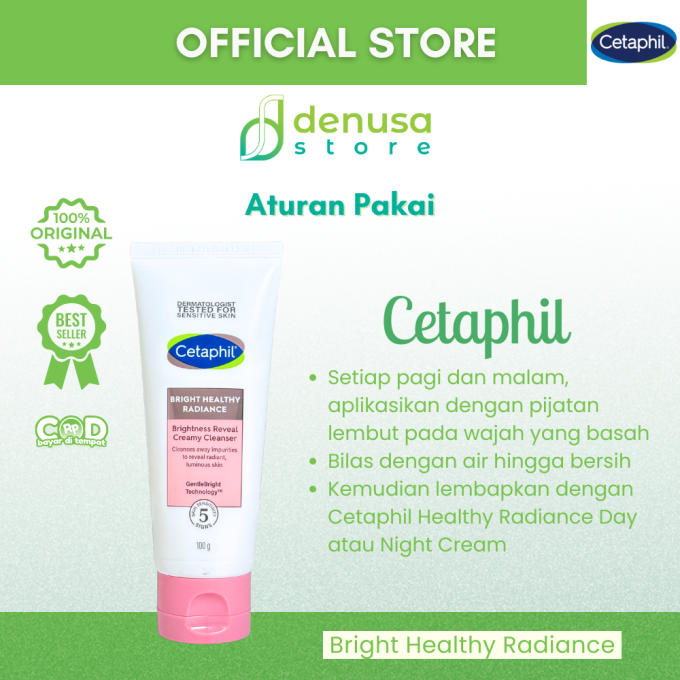 CETAPHIL Bright Healthy Radiance Brightness Reveal Creamy Cleanser 100 g