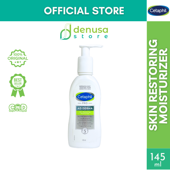 CETAPHIL PRO Ad Derma Skin Restoring Moisturizer Dry Itchy Sensitive Skin 145 ml