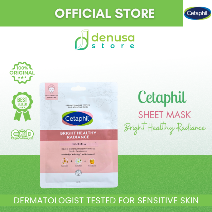 CETAPHIL Bright Healthy Radiance Sheet Mask 6 x 23 ml