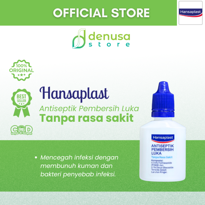 HANSAPLAST Antiseptik Pembersih Luka 20ml