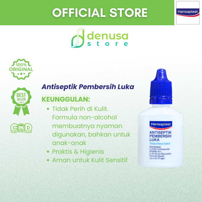 HANSAPLAST Antiseptik Pembersih Luka 20ml