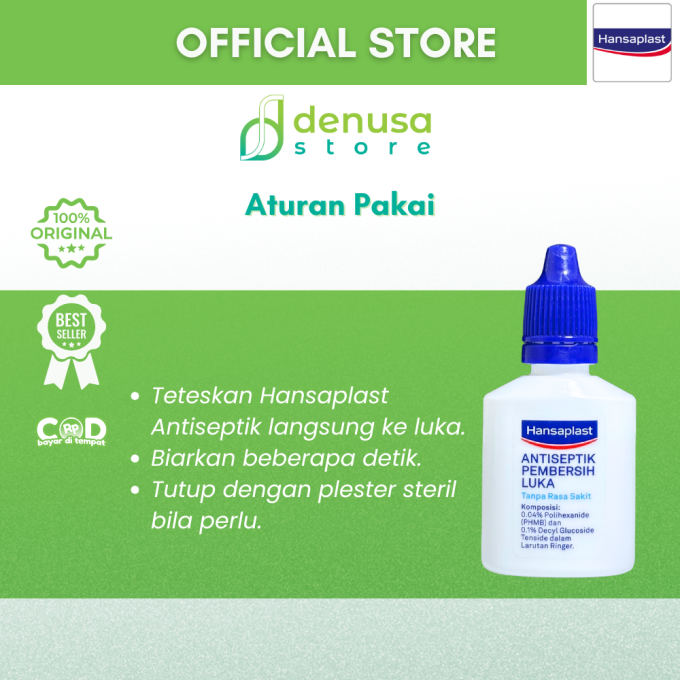 HANSAPLAST Antiseptik Pembersih Luka 20ml
