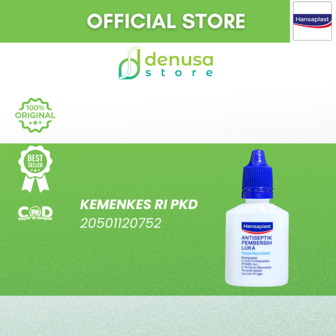 HANSAPLAST Antiseptik Pembersih Luka 20ml