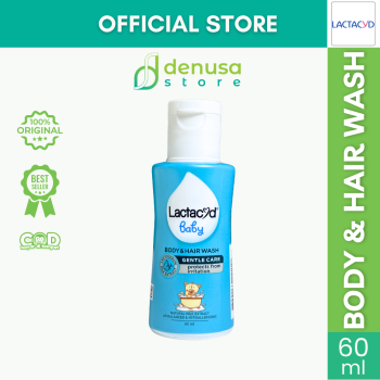 LACTACYD Baby Body n Hair Wash Gentle Care 60 ml