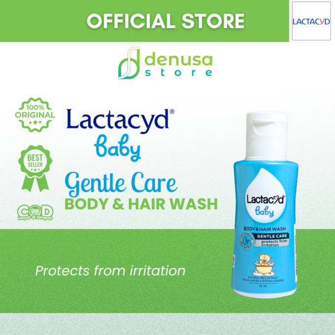 LACTACYD Baby Body n Hair Wash Gentle Care 60 ml