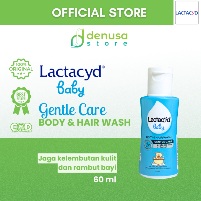 LACTACYD Baby Body n Hair Wash Gentle Care 60 ml