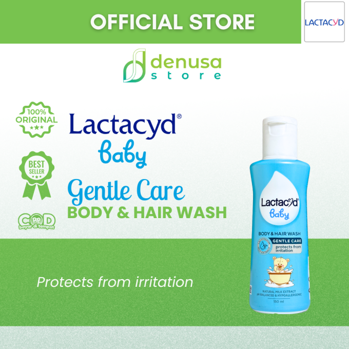 LACTACYD Baby Body n Hair Wash Gentle Care 150 ml