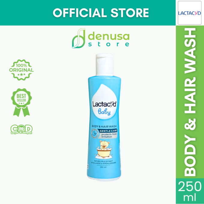 LACTACYD Baby Body n Hair Wash Gentle Care 250 ml