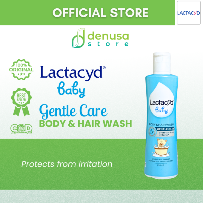 LACTACYD Baby Body n Hair Wash Gentle Care 250 ml