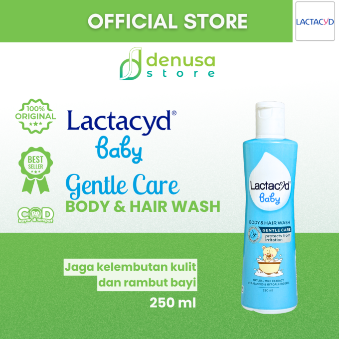 LACTACYD Baby Body n Hair Wash Gentle Care 250 ml