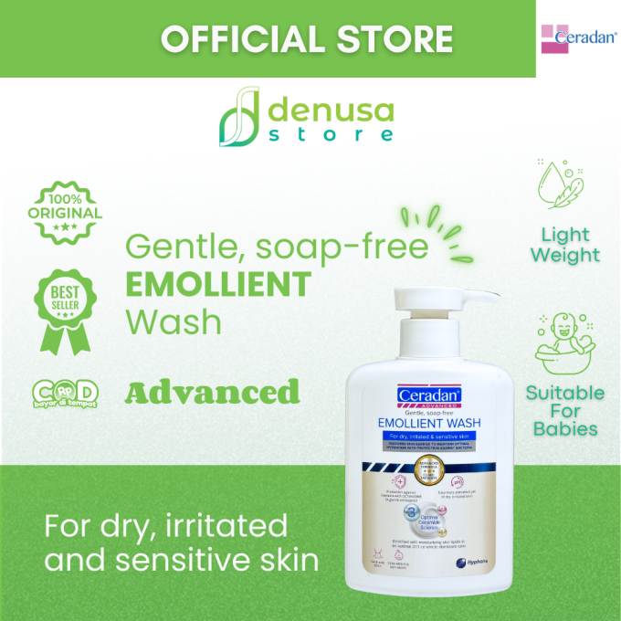 CERADAN Advanced Emollient Wash 280 ml