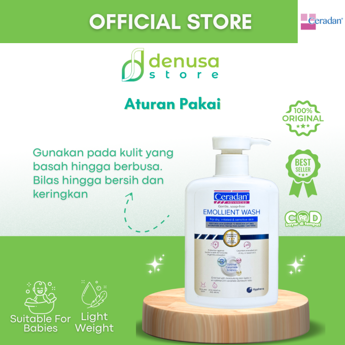 CERADAN Advanced Emollient Wash 280 ml