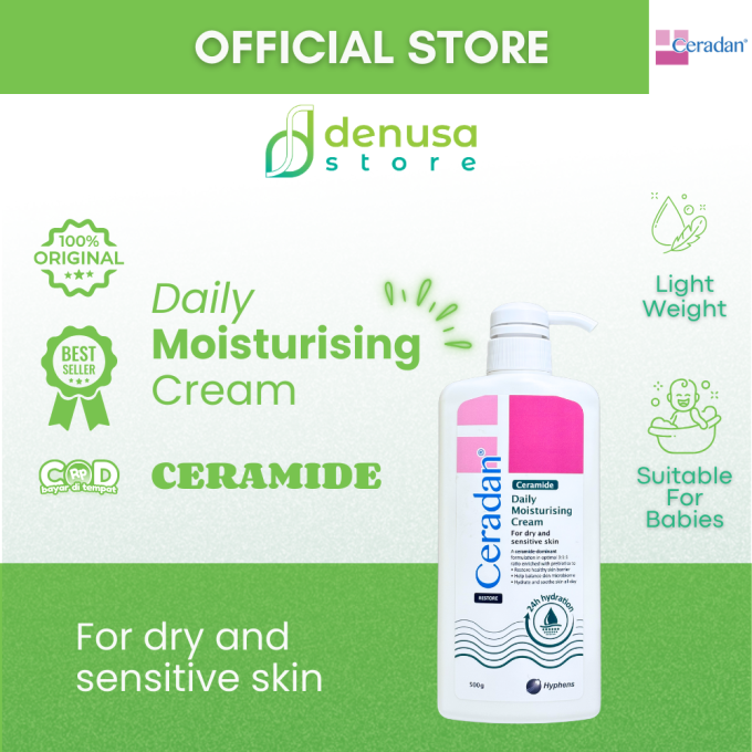 CERADAN Ceramide Daily Moisturising Cream Restore 500g