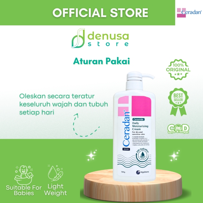 CERADAN Ceramide Daily Moisturising Cream Restore 500g