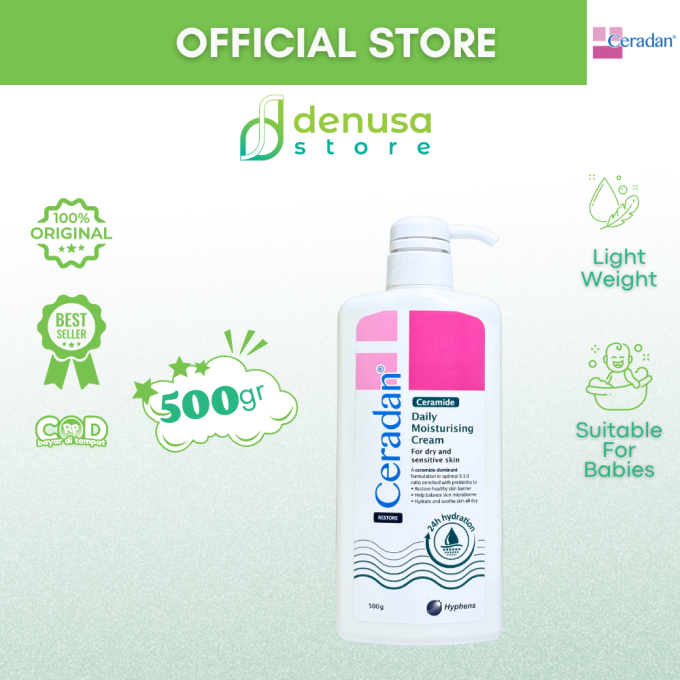 CERADAN Ceramide Daily Moisturising Cream Restore 500g