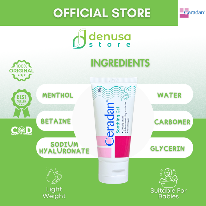 CERADAN Soothing Gel 50g