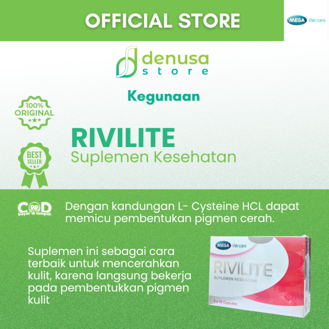 MEGA We Care Rivilite 30 Capsules