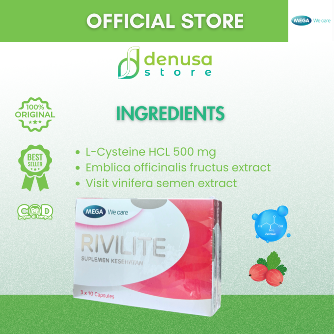 MEGA We Care Rivilite 30 Capsules