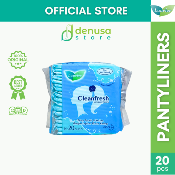 LAURIER Cleanfresh Slim Pantyliners Non Perfumed isi 20
