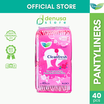 LAURIER Cleanfresh Slim Pantyliners Fresh Floral Perfumed isi 40