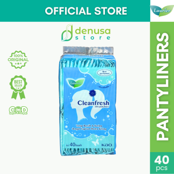 LAURIER Cleanfresh Slim Pantyliners Non Perfumed isi 40
