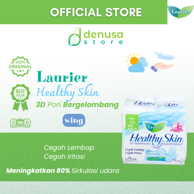 LAURIER Healthy Skin Day Wing 22cm isi 9