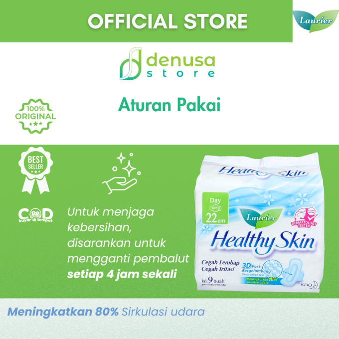 LAURIER Healthy Skin Day Wing 22cm isi 9