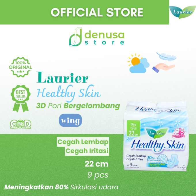 LAURIER Healthy Skin Day Wing 22cm isi 9