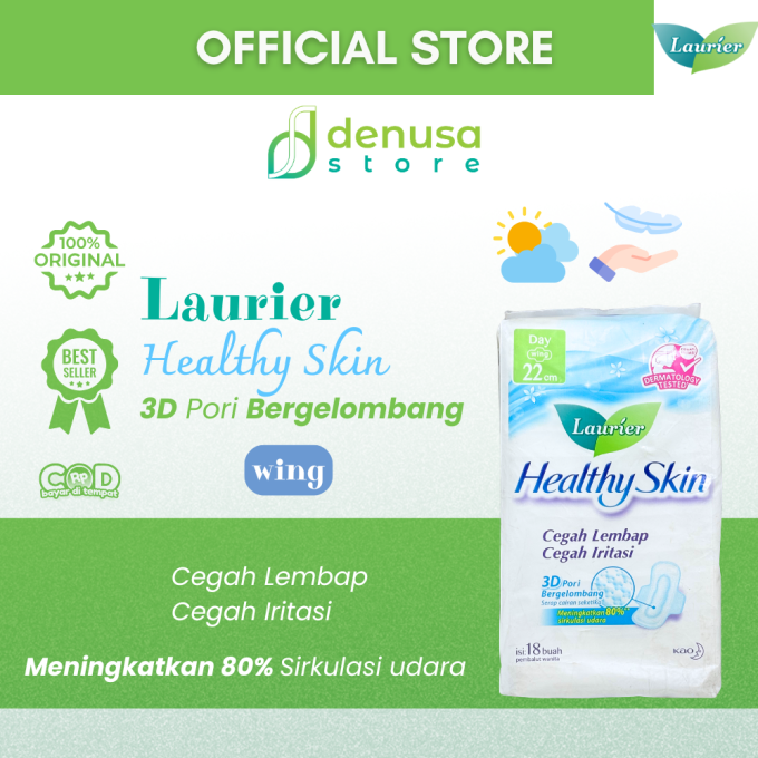 LAURIER Healthy Skin Day Wing 22cm isi 18