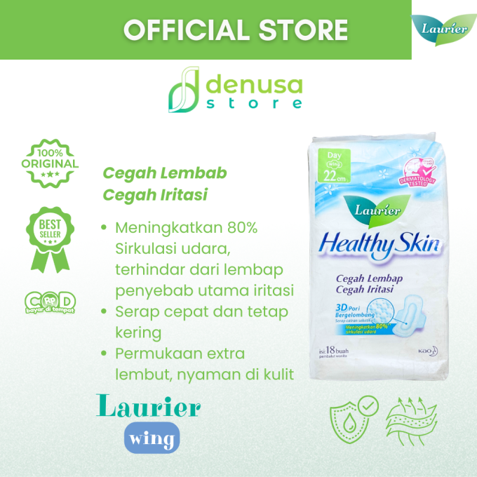 LAURIER Healthy Skin Day Wing 22cm isi 18
