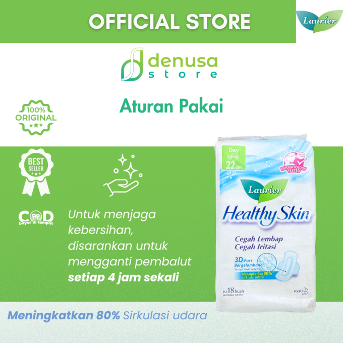 LAURIER Healthy Skin Day Wing 22cm isi 18