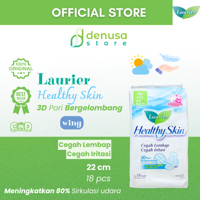 LAURIER Healthy Skin Day Wing 22cm isi 18